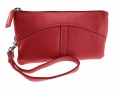 Zip Wallet with strap <br> soft calf leather!