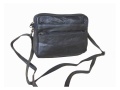 Shoulder Bag 3 zip <br> Genuine leather!