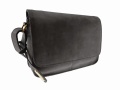 Shoulder Bag with flap <br> Vintage - Genuine leather!