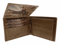 Mens Wallet flap upwards <br> Vintage - Genuine leather!