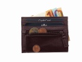 Card Case large with coin pocket<br> soft calf leather!