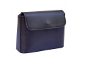 Leather Bag with flap small<br> Vachetta leather from Italy