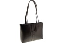 Leather Bag with zip <br> Vachetta leather from Italy